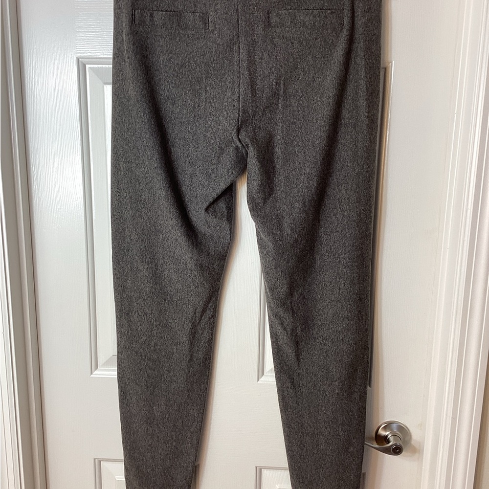HUE Gray tweed Skinny stretchy pull on Pant Sz XL